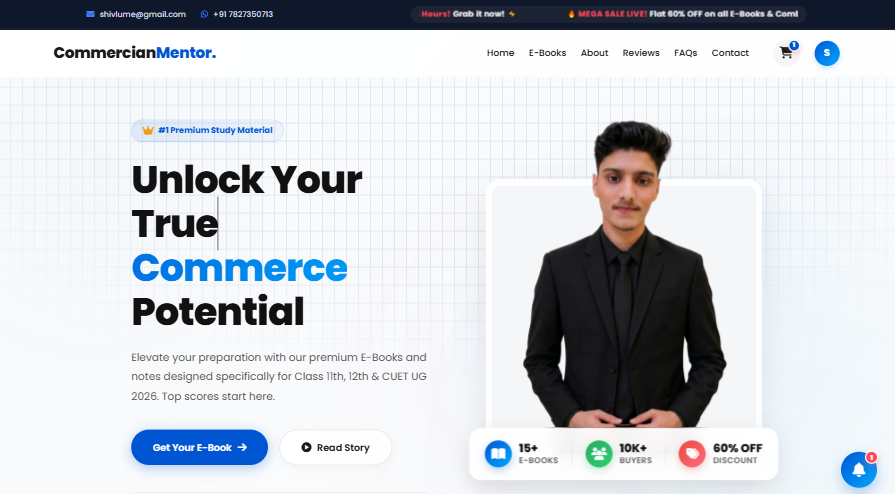 ShopEase E-Commerce Platform screenshot